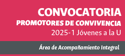 CONVOCATORIA PÚBLICA PERIODO ACADÉMICO 2025-1 - Jóvenes a la U